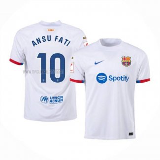 Maglia FC Barcellona Giocatore Ansu Fati Away 2023-2024