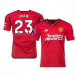 Maglia Manchester United Giocatore Shaw Home 2023-2024