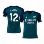 Maglia Arsenal Giocatore Saliba Terza 2023-2024