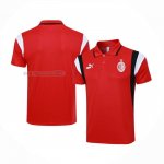 Maglia Polo del Milan 2023-2024 Rosso