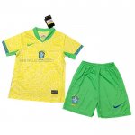 Maglia Brasile Home Bambino 2024