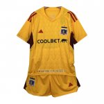 Maglia Colo-Colo Portiere Bambino 2023 Giallo