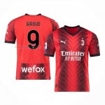 Maglia Milan Giocatore Giroud Home 2023-2024