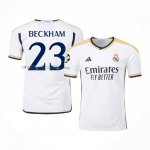 Maglia Real Madrid Giocatore Beckham Home 2023-2024