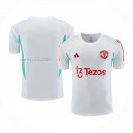 Maglia de Allenamento Manchester United 2023-2024 Blanco