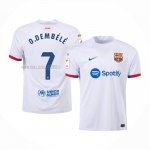 Maglia FC Barcellona Giocatore O.Dembele Away 2023-2024