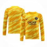 Maglia Paris Saint-Germain Portiere Manica Lunga 2023-2024 Giallo