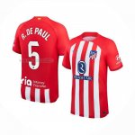 Maglia Atletico Madrid Giocatore R.De Paul Home 2023-2024