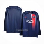 Maglia Paris Saint-Germain Home Manica Lunga 2023-2024