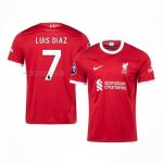 Maglia Liverpool Giocatore Luis Diaz Home 2023-2024