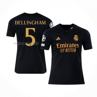 Maglia Real Madrid Giocatore Bellingham Terza 2023-2024