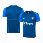 Maglia de Allenamento Manchester United 2023-2024 Blu