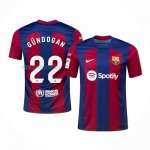 Maglia FC Barcellona Giocatore Gundogan Home 2023-2024