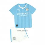 Maglia Manchester City Home Bambino 2023-2024