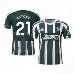 Maglia Manchester United Giocatore Antony Away 2023-2024