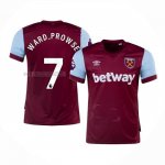 Maglia West Ham Giocatore Ward-Prowse Home 2023-2024