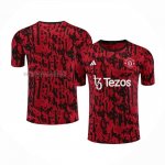 Maglia de Allenamento Manchester United 2023-2024 Rosso