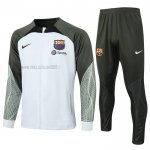 Tuta da Track de Giacca del FC Barcellona Bambino 2023-2024 Grigio